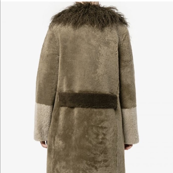 Saks Potts Febbe shearling coat. Bnwot. Size 1. - Picture 3 of 4